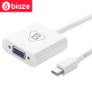 BIAZE Mini DP to VGA Converter Mini Displayport Adapter Apple Mac Air Pro Lightning Interface Adapter Line Projector Adapter ZH11-PC