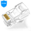 IT-CEO six network crystal head 6 RJ45 non-screen 8P8C computer broadband cable connector Cat6 crystal head 10 Y4W6-1