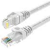 Shanze SAMZHE six types of cable CAT6 Gigabit high-speed network line indoor&outdoor 8-core cable line 6 computer TV router cable GRE-6050 white 5 meters