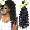 Brazilian Virgin Hair Deep Wave Brazilian Hair 4Bundles Deep Curly Weave Bundles 100 Human Hair Brazilian Deep Curly Virgin Hair