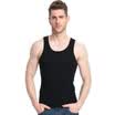 Antarctic Nanjiren Cotton Men&39s Vest Thread Sport Vest Bottom Shirt Black NSJA0660 Single XXL