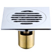 Pottery Tode deodorant floor drain set full copper thick anti-plug to drain deep water seal TD-DL038