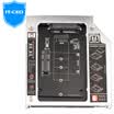 IT-CEO 95mm Apple unidad óptica portátil SATA unidad de disco duro bahía de plata soporte de 25 pulgadas SATA mSATA M2 2242 2280SSD unidad de estado sólido W617