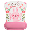 Appropriate cool EXCO memory cotton art wrist mouse pad cute cartoon home office wrist pads cloth mouse pad MSP011 smile