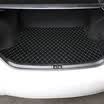 Huashi Toyota Corolla trunk mat Corolla leather tail box mat Corolla car trunk protection mat modified Corolla special sports black 1 piece set