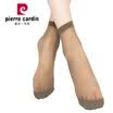 Pierre Cardin short socks children short stockings 1D antibacterial anti-slip silver ion bottom soft velvet stealth boat socks female socks 6 pairs of shallow coffee all code JD172259-706X6