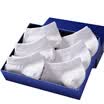 Hengyuanxiang cotton socks male boat socks shallow mouth thin section socks invisible breathable low to help men socks 6 pairs of white