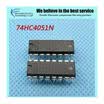 10pcs free shipping 74HC4051N 74HC4051 SN74HC4051N DIP-16 Multiplexer Switch ICs 8-CHANNEL MUXDEMUX new original