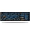 Dareu 108Key Alloy Gaming Mechanical Keyboard Cherry Axis Single BacklitBlue Axis