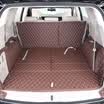 Huashi Buick Lacrosse trunk mat 16 new LaCrosse surrounded by leather tail box pad LaCrosse car trunk mat modified new LaCrosse special 20T original car brown 5 piece set