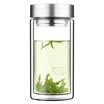 Fuguang Jian licensing double glass heat - resistant large - capacity office tea cups