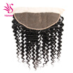 Brazilian Deep Wave 13x4 Lace Front Human Hair Brazilian Human Remy Hair Lace Front Natural Color