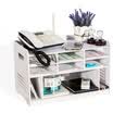 TRNFA TN-D35 fashion wood printer frame A4 data multi-storey shelves desktop multi-purpose shelves office file finishing multi-storey lockers