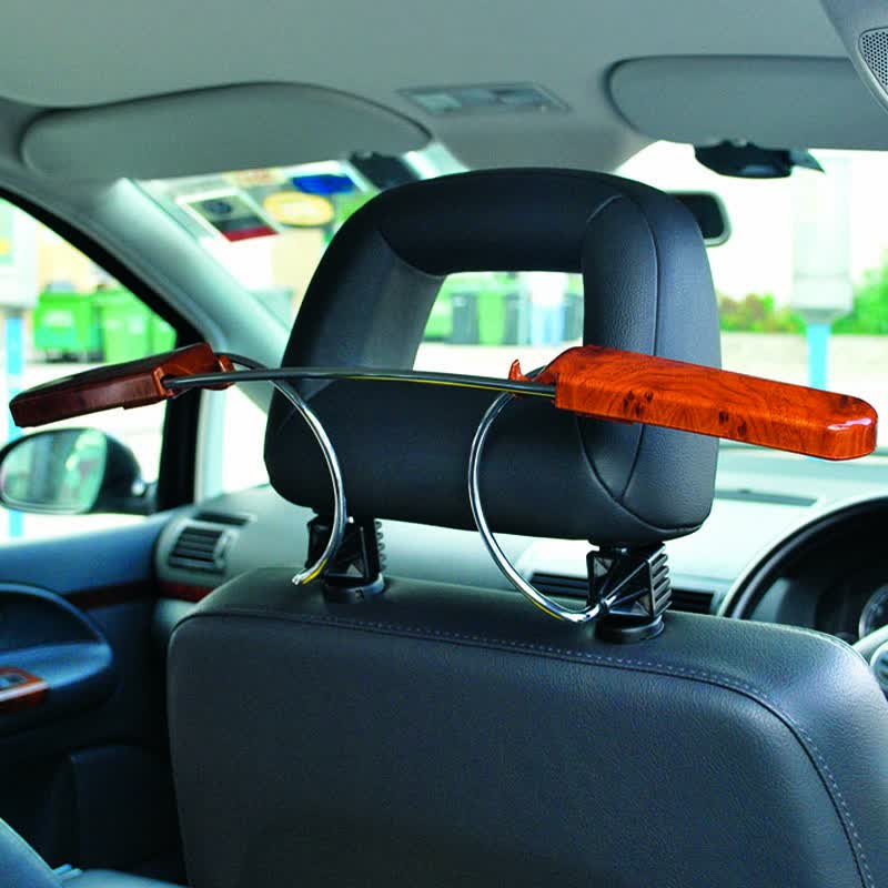 Jingdong Supermarket Car Holder CarSetCity Car retractable hanger Car racks Car standback suit Clothes coat CS-27160 Peach wood color