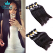 Brazilian Virgin Hair Straight 3 Bundles Straight Brazilian Hair 8A Unprocessed Virgin Hair Cheap Virgin Brazilian Bundles