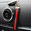 pzoz car keychain for BMW Volkswagen Audi Benz Buick Honda car key ring pendant Unisex Keychain black