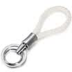 Zobo genuine car key chain 360 degree rotating double key ring braided rope key pendant ZB-901 white car ornaments gift birthday gift