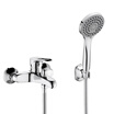 BSITN Boston Bathroom Shower Set Copper Bathtub Faucet Four Piece Hot&Cold Faucet Handheld Wall Hose B2005