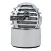 SAMSON Meteor Meteorite Spherical Mini USB Capacitor Microphone Desktop Computer Desktop Recording Equipment Silver