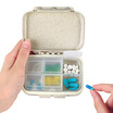 Billion high EKOA kit upgrade portable medicine small storage box grain fiber seal dispensing box primary color
