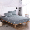 Yingxin home textile cotton bedding high-density high-density beds Li slip cotton mattress double 15 m bed simple elements blue