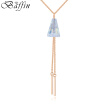 BAFFIN Bohemian Tassel Pendant Necklaces Original Crystals From SWAROVSKI Women Fashion Holiday Jewelry