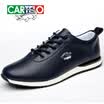 CARTELO crocodile CARTELO mens casual shoes lace fashion wild board shoes business casual shoes mens shoes KDLK19 blue 43 yard