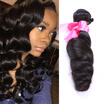 HOT SALE 4 pieceslot very cheap human loose wave hair 100 virgin Brazilian hair weaving