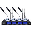 KFW U4600C conference microphone one drag four desktop gooseneck training speech microphone