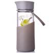 MIGO glass water cup 04L with a portable toilet cups travel travel glass bottles men&women tea warm gray