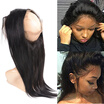 BHF Hair Unprocessed Virgin Brazilian Hair Silk Base 360 Frontal Closure Adjustable Strap