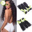 7A Unprocessed Peruvian Virgin Hair Body Wave 4 Bundles Deals Queen Hair Products Peruvian Body Wave Peruvian Human Hair Weaves