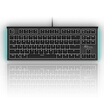 RK ROYAL KLUDGE G87 Backlit mechanical keyboard 87 keys German original cherry shaft computer wired game lol no red tea