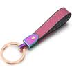 zobo genuine car key ring 360 degree rotation key ring key pendant ZB-902 pink cowhide car ornaments gift birthday gift