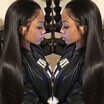 Peruvian Virgin Hair Straight 3 Bundle Deals 7A Unprocessed Virgin Peruvian Straight Weave Bundles Cheap Human Hair Weave Online