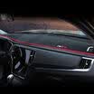 Huarong Roewe RX5 light pad 16-18 Roewe RX5 control instrument panel sunscreen insulation dark pad automotive supplies modified special black red edge