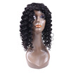 Baby Hair half Lace Wig Brazilian Half Lace Human Hair Wigs for Black Women deep wave Lace Front Human Hair Wigs With hair