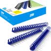 DSB ultra-tough binding apron blue 21 holes 12mm binding 95 pages 100 box binding glue ring hose