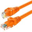 Shanze SAMZHE six types of cable CAT6 Gigabit high-speed network line indoor&outdoor 8-core cable line 6 computer TV router cable ORA-6010 orange 1 meter