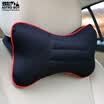 Iron arm Astro Boy car headrest memory cotton car neck pillow pillow four seasons universal car seat pillow car bone pillow spell terms single pack PSXLTZ-01 red black