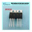 10pcs free shipping IRF830 IRF830PBF MOSFET N-Chan 500V 45 Amp TO-220 new original
