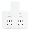 Largo bien JH-902 a su vez dos con protección para niños interruptor de control de la puerta interruptor convertidor inalámbrico toma de corriente adaptador toma de convertidor de potencia