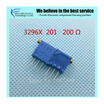 10Pcslot 3296X-1-201LF 3296X 201 200 ohm side regulation Multiturn Trimmer Potentiometer High Precision Variable Resistor