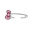 Shengte waterproof sunscreen car sticker paper clip with bow scratch car sticker size 198cm