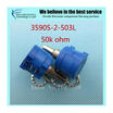 10pcsLot 3590S-2-503L 3590S 50K ohm Precision Multiturn Potentiometer 10 Ring Adjustable Resistor