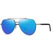 Helen Keller Sunglasses Male Polar Driver Driving Mirror Colorful Guise Mirror Fashion Sunglasses Black Frame White Mercury Coating H8668 HD21