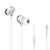 Patriot aigo A631 big move ear earphone headset with wheat wire control dual system intelligent wire control Apple Andrew general white