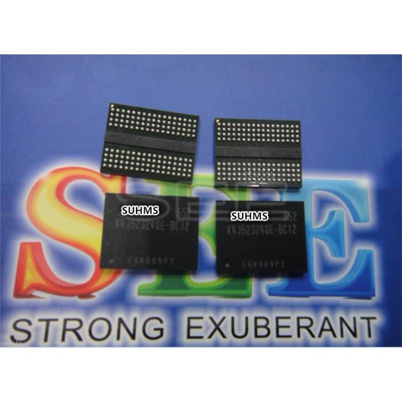 4piece 100 New K4J52324QE-BC12 BGA Chipset