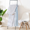 Jia Bai 100 silk was washable silk summer cool thin quilt air-conditioned cotton fabric printed long my heart 150 210cm Jingdong own brand