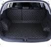 Huashi Honda CRV trunk mat 17 new crv full surrounded by car leather trunk mat crv special tail box mat crv modified interior accessories 6 piece set business black